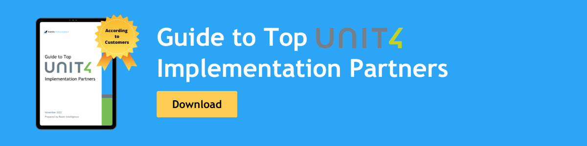 Guide to Top Unit4 Implementation Partners
